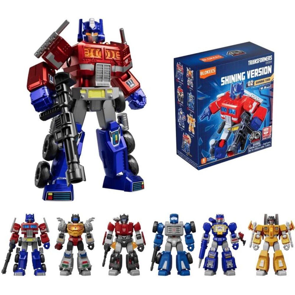 Blokees - Transformers - Shining Version - 02: Shining 1985 6ct PDQ Display